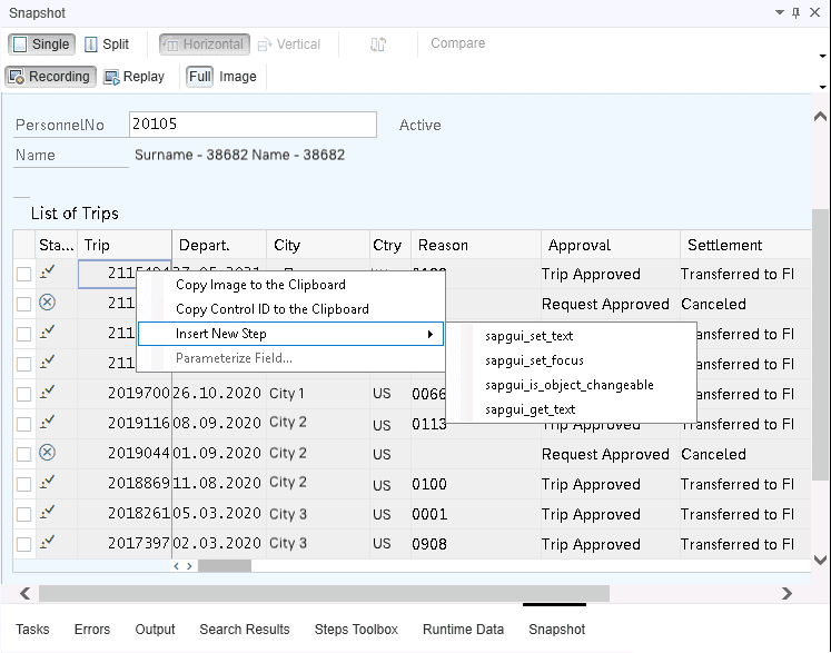 Debugging SAP GUI Scripts 3